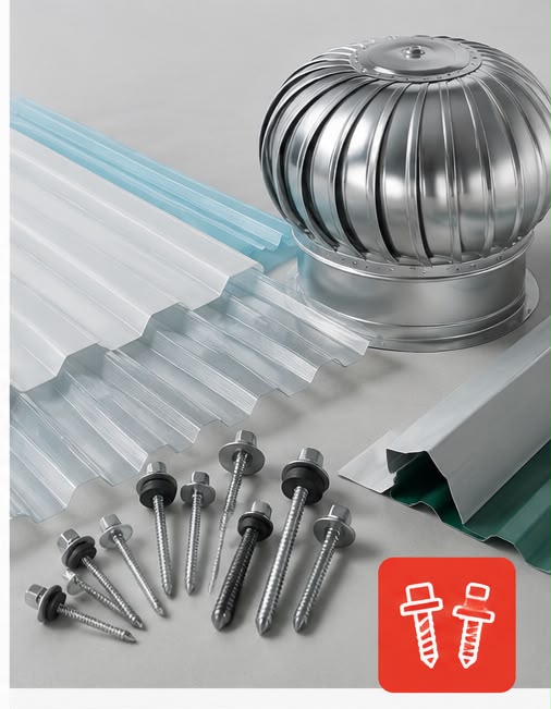 Roofing Items, Screws, S.I.Roofers